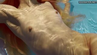4K siren plunges beneath and unmasks ravishing, razor-sharp cleft