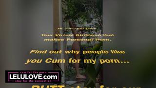 Sleek blonde shampooing outside - Lelu Love