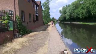 Dirty little slut goes pee-pee for all to see, oh yeah!