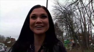 Bus station bathroom pee show with Jasmine Jae, goddess piss party