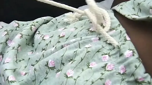 Outdoor adventure with flawless dark beauty