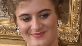 German babe rides huge cock🍆 with slippery orifices
