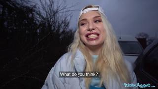 Behind Park Cars, She Boasts Big Booty, Public Sucking Frenzy