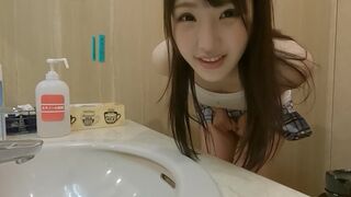 Blowjob babe: Asian pop star's nasty café escapade
